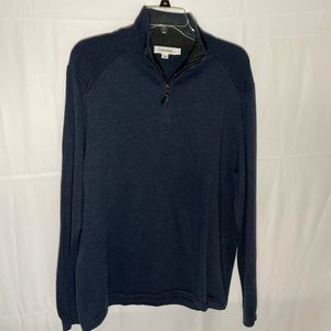 Mens quarter zip pull over